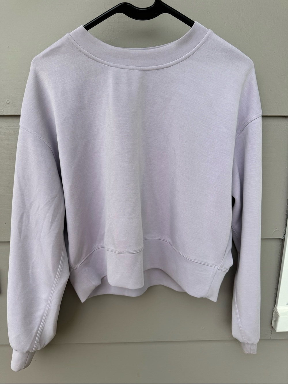 lululemon athletica Lavender Cropped Crewneck Sweatshirt